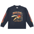 Rhude Mesa Stallion Long-Sleeve Tee "Black"