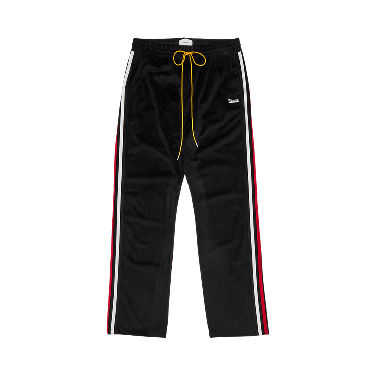 Rhude Mancino Velour Track Pant "Black"
