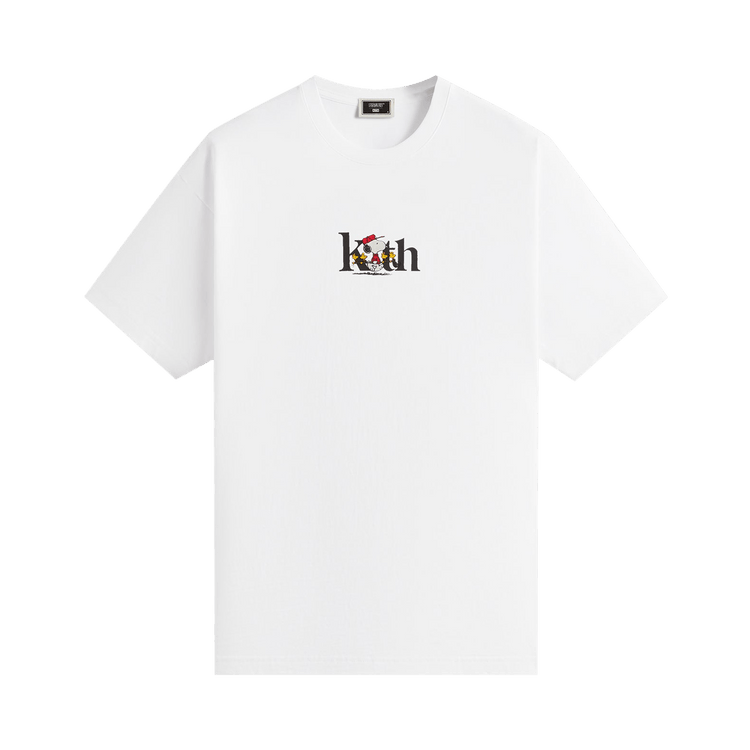 Kith For Peanuts Golf Serif Tee "White"