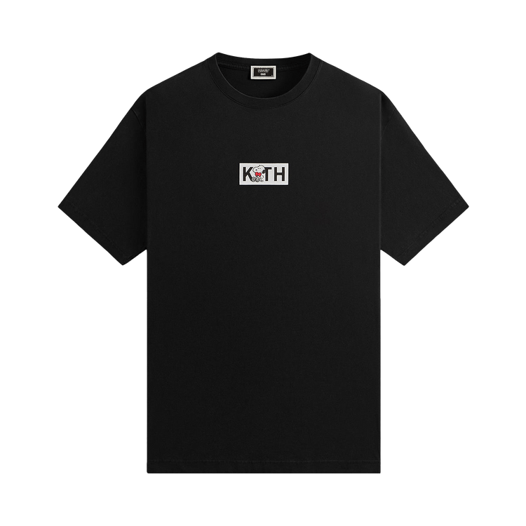Kith For Peanuts Snoopy Classic Logo Tee "Black"