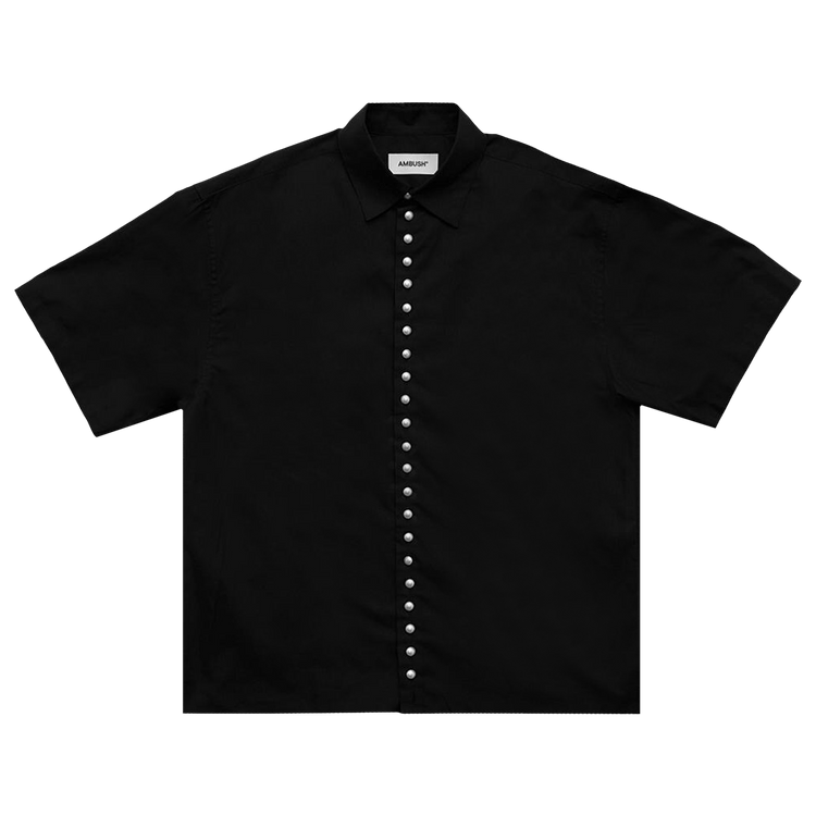 Ambush Pearl Button Shirt "Black"