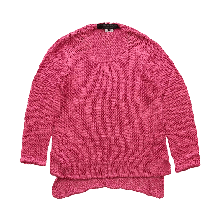 Comme des Garçons Homme Plus Crewneck Sweater "Pink"