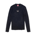 Diesel Ribbed Logo Sweater "Black"