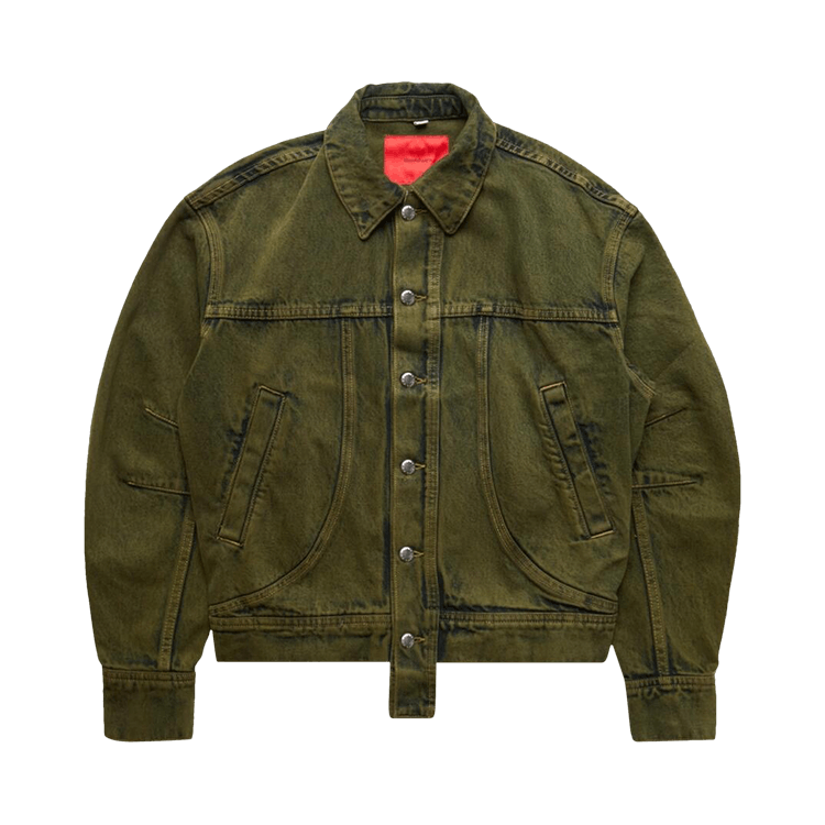 Eckhaus Latta Boreal El Redux Denim Jacket "Green"