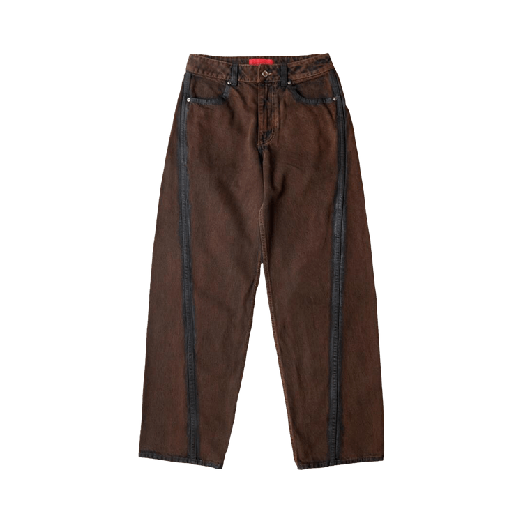 Eckhaus Latta Outline Bend Jean "Brown"
