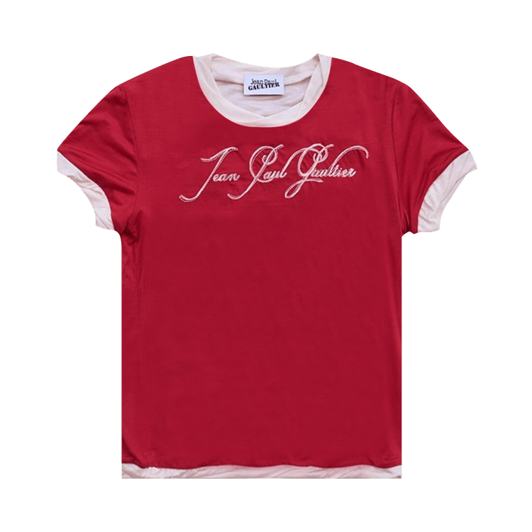 Jean Paul Gaultier Tattoo T-Shirt "Red"