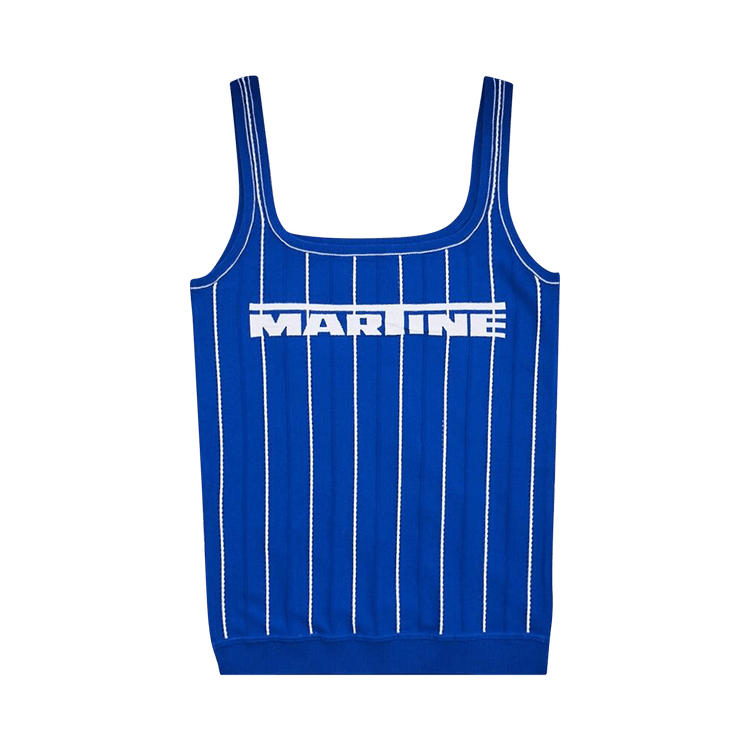 Martine Rose Logo Vest "Blue"