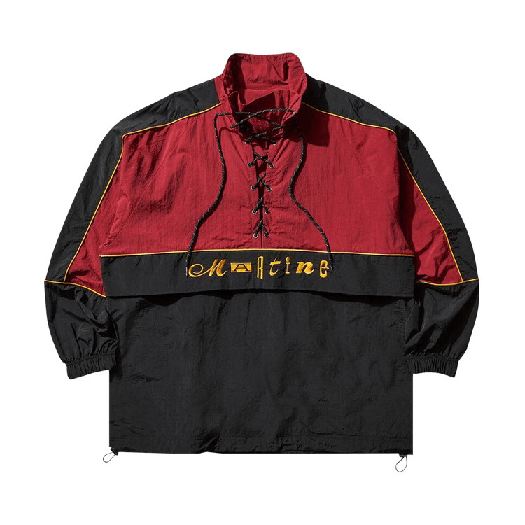 Martine Rose Lace Up Windbreaker "Red"