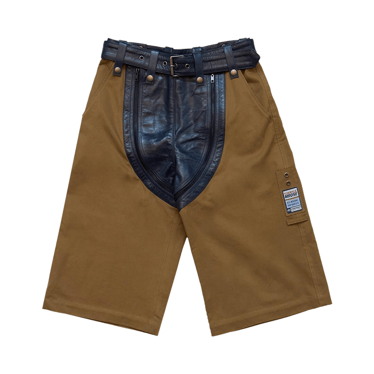 Martine Rose Zip Chap Utility Shorts "Natrual"