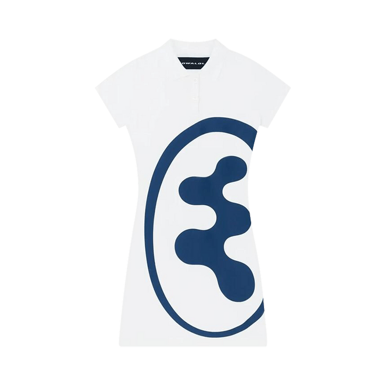 Mowalola Thong Polo Dress "White"