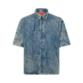 KUSIKOHC Multi Rivet Shirt "Blue"