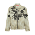 KUSIKOHC Rose Denim Jacket "Grey"