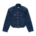 Martine Rose Extreme Shoulder Denim Jacket "Blue"