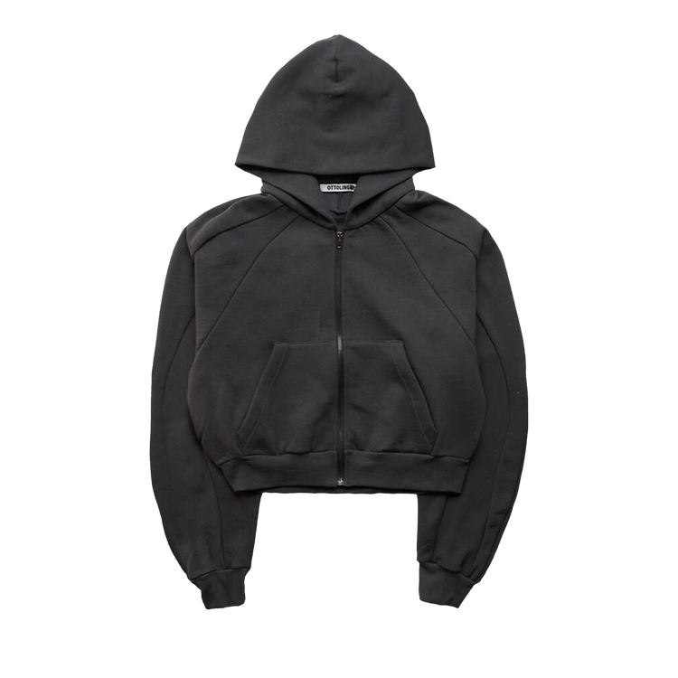 Ottolinger Multiline Zip Hoodie "Black"