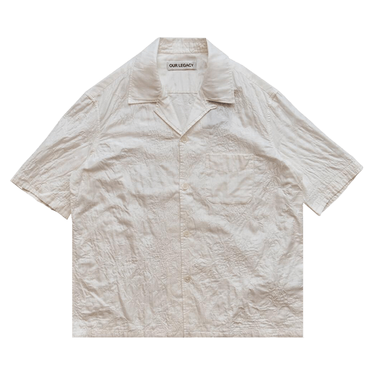 Our Legacy Heusen Shortsleeve Shirt "White"