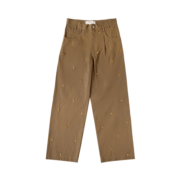 Song for the Mute Metal Bead Boyfriend Jeans "Natrual"