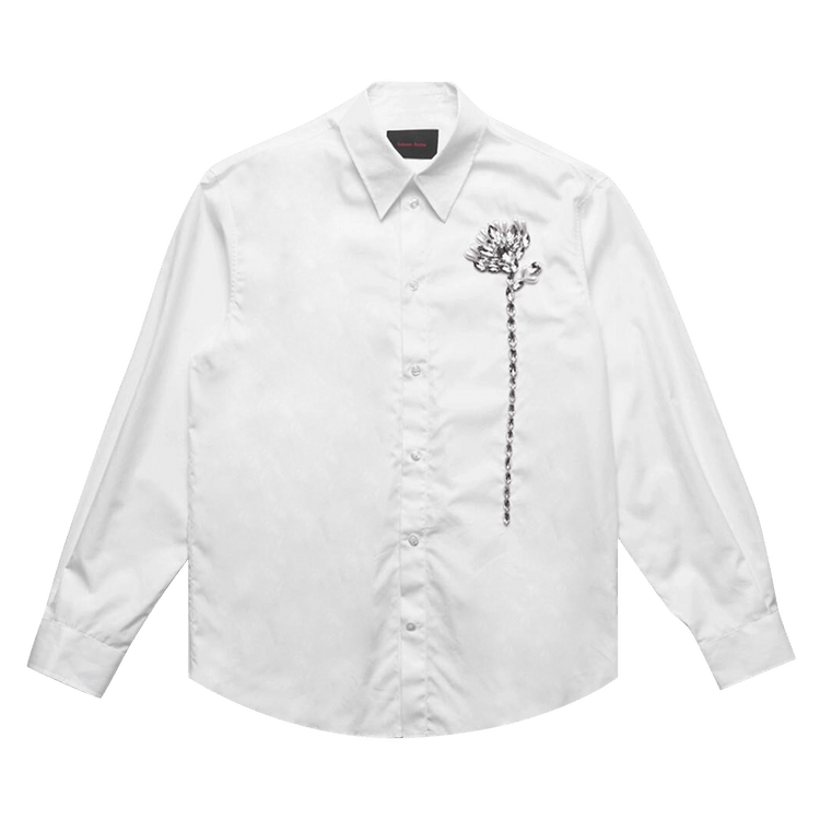 Simone Rocha Carnation Classic Shirt "White"
