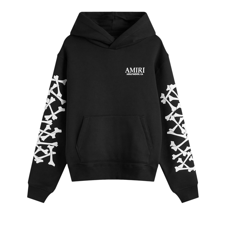 Amiri Bones Stacked Hoodie "Black"