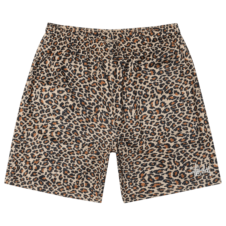 Stussy Basic Mesh Short "Leopard"