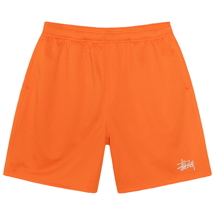 Stussy Basic Mesh Short "Orange"