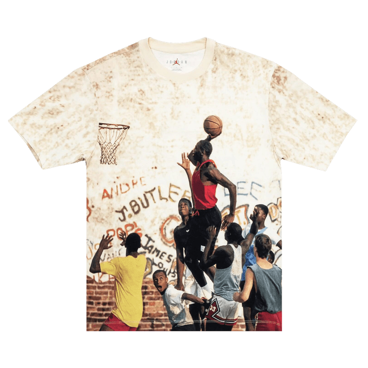 Air Jordan 85 Graphic T-Shirt "Sail/Legend Light Brown/Redstone"