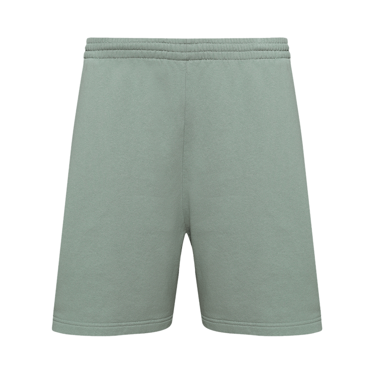 Balenciaga Logo Shorts "Sage Green"