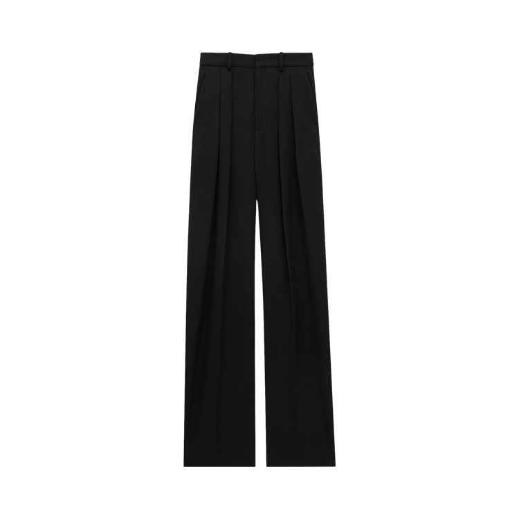 Saint Laurent Tailored Wool Pants "Black"