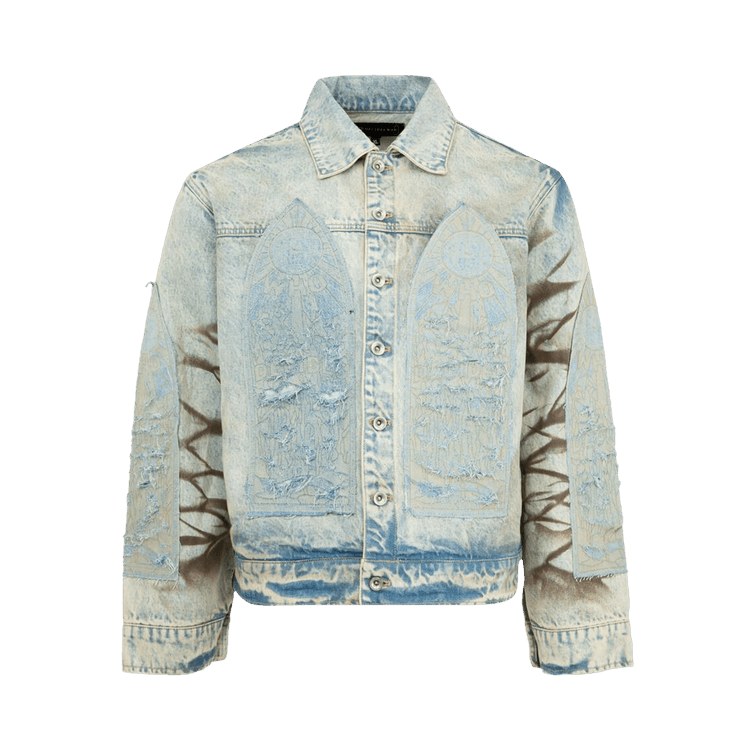 Who Decides War Mechanic Signature Trucker Jacket "Denim"