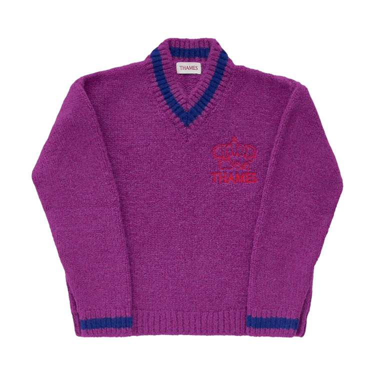 Thames P.G. Knit Mohair Sweater "Shrewsbury"