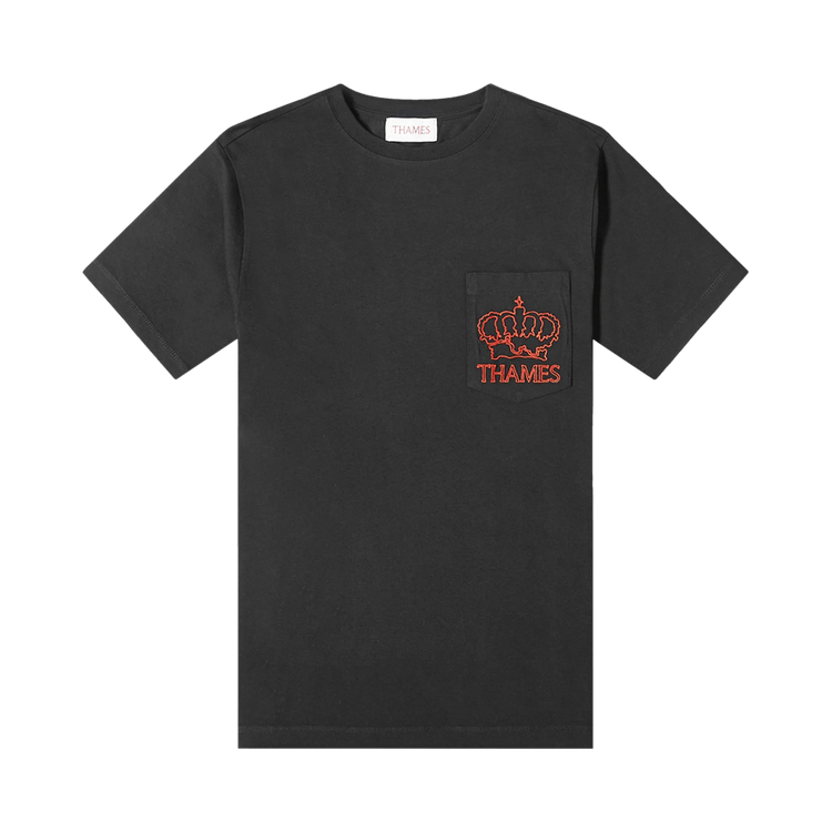 Thames Poche Tee "Charcoal"