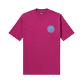 Thames Infinity Plaque T-Shirt "Dark Pink"