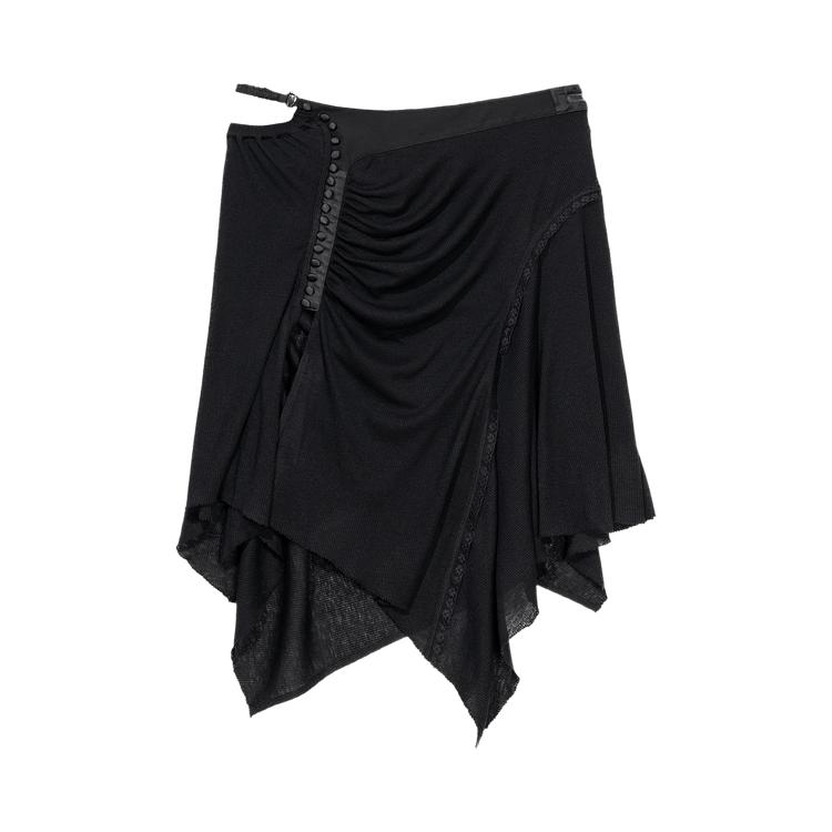 Hyein Seo Shirring Skirt "Black"