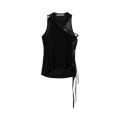 Hyein Seo Layered Halter Top "Black"