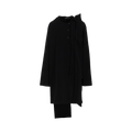 Yohji Yamamoto Pour Homme Binder Henry Neck Tee "Black"