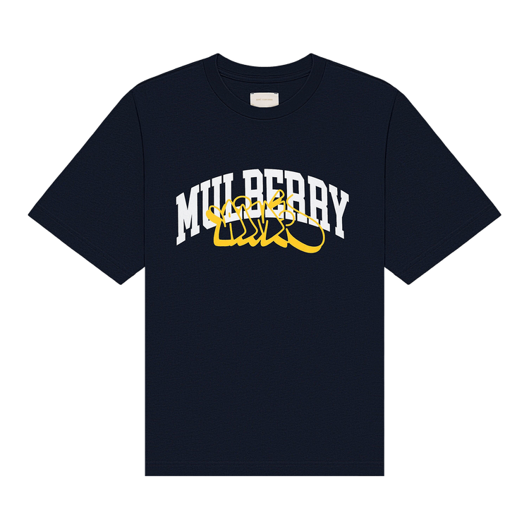 Aimé Leon Dore Mulberry Throwie Tee "Navy Blazer"