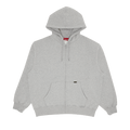 Supreme Work Zip Up Hooded Sweatshirt "Heather Grey"