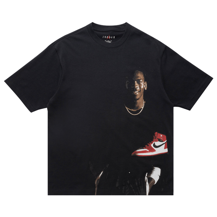 Air Jordan Crewneck T-Shirt "Off Black"