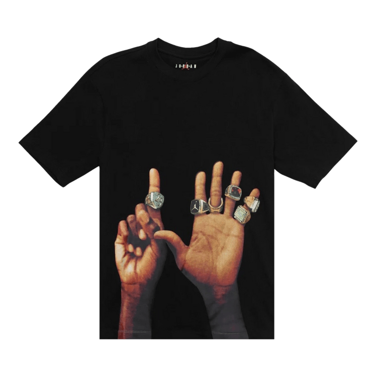 Air Jordan Flight MVP Rings T-Shirt "Black/Sail"