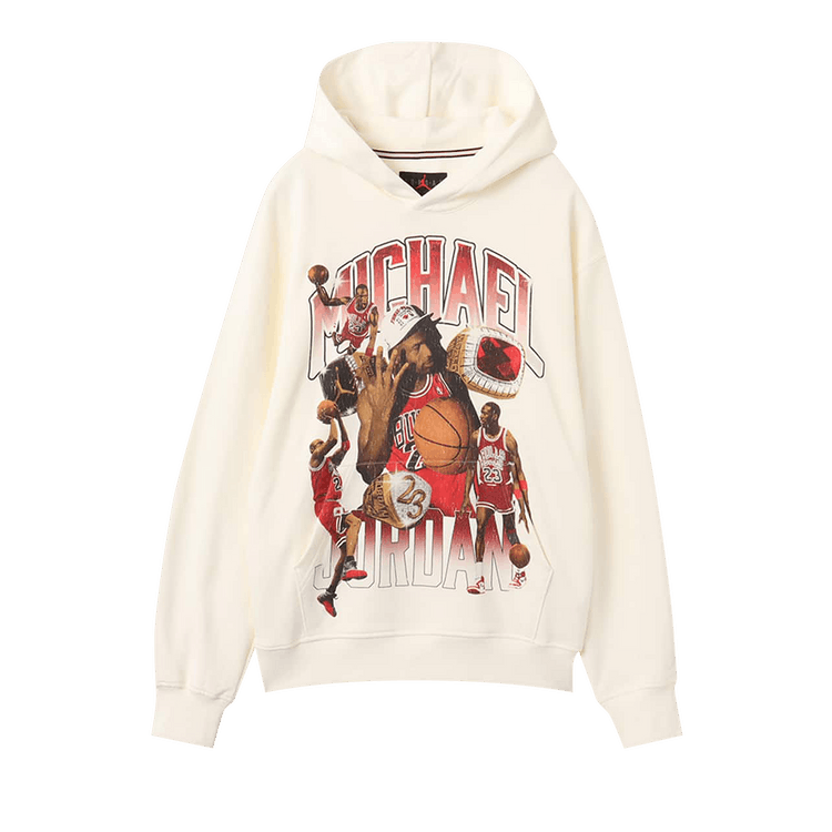 Air Jordan Flight Fleece Graphic Pullover Hoodie "Sail"