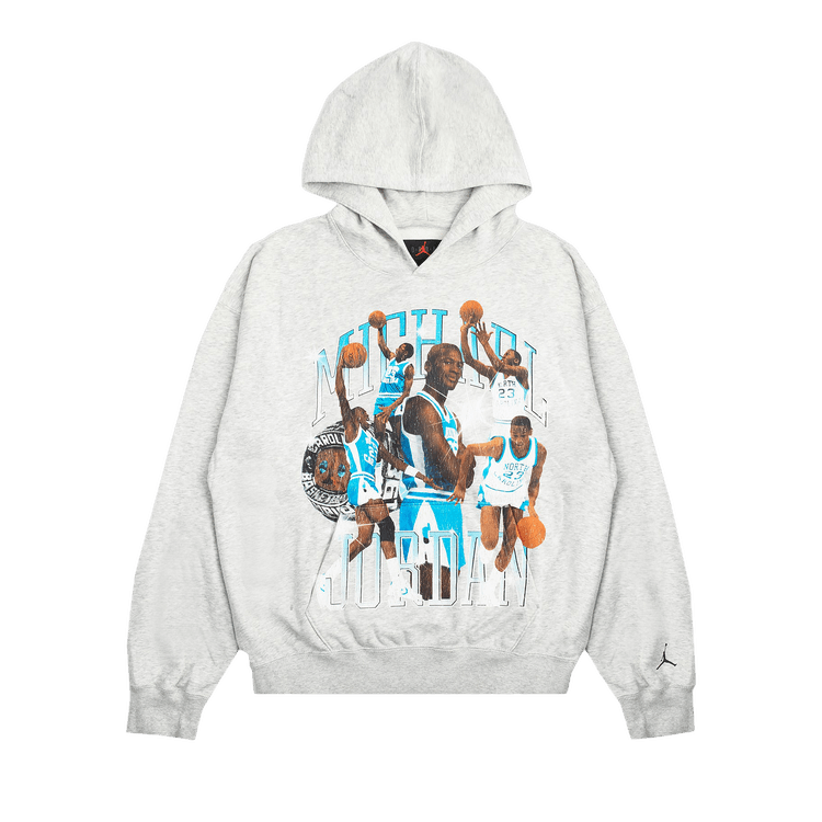 Air Jordan Jordan Flight Hoodie "Grey Heather/Black"