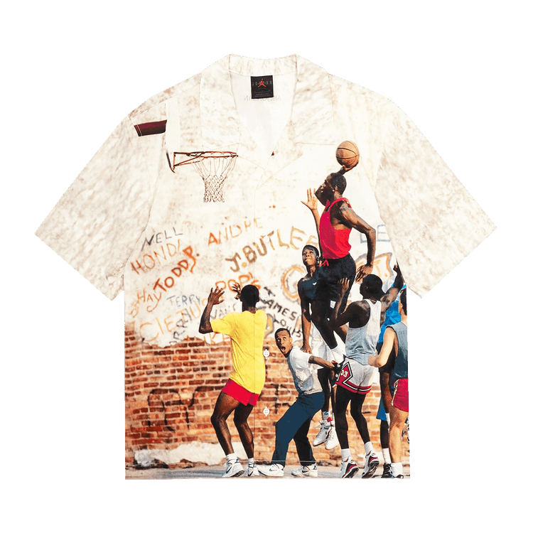 Air Jordan Camp Shirt "Sail"