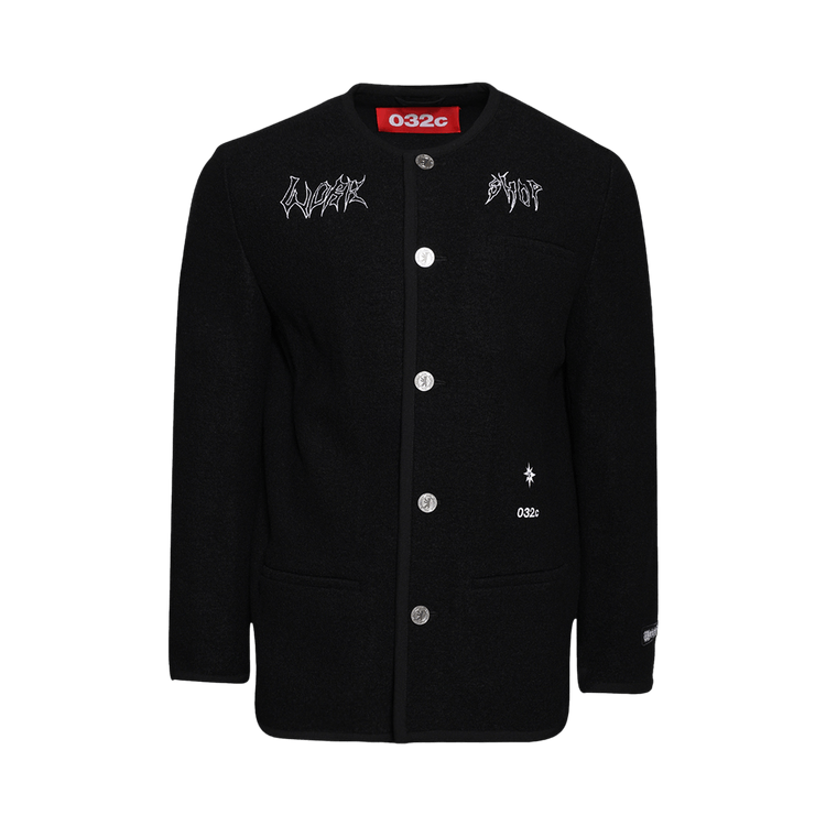 032C Ghost Writer Wool Janker "Black"
