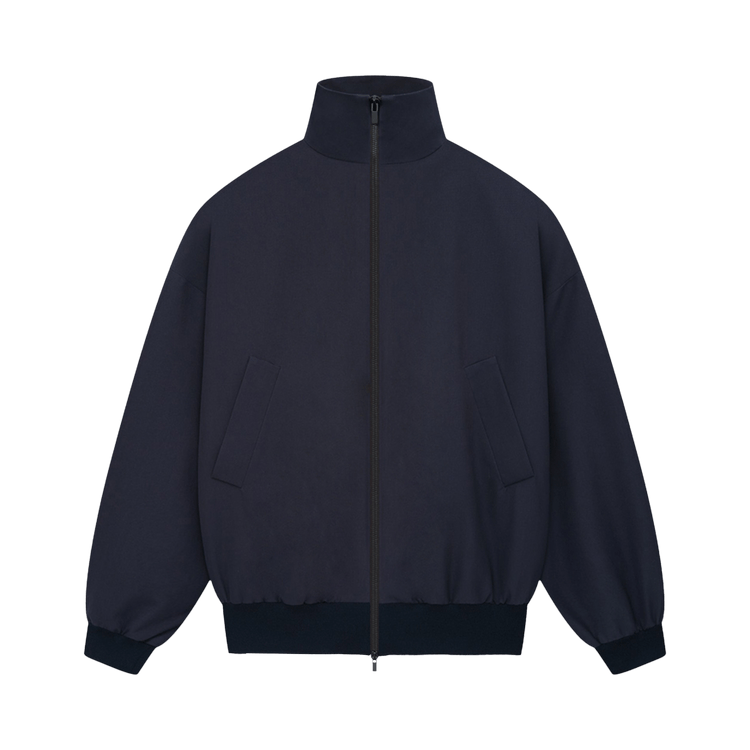 Fear of God High Neck Track Jacket "Navy"