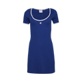 Courrèges Holistic Mini Dress "Saphire/Pearl"