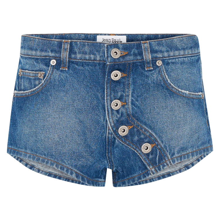 Jean Paul Gaultier Denim Shorts "Vintage Blue"