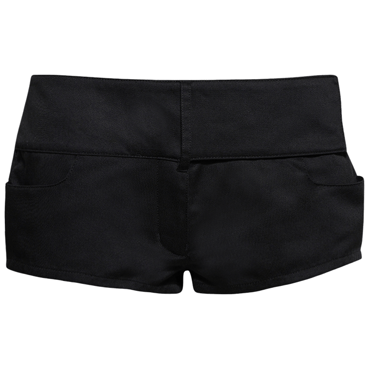 Courrèges Belted Shorts "Black"