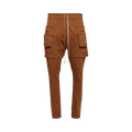 Rick Owens DRKSHDW Creatch Cargo Drawstring Pants "Orange"