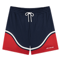 Aimé Leon Dore Colorblock Court Short "Navy Blazer"
