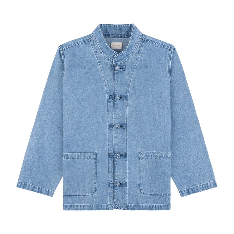 Aimé Leon Dore Denim Collarband Jacket "Light Wash"