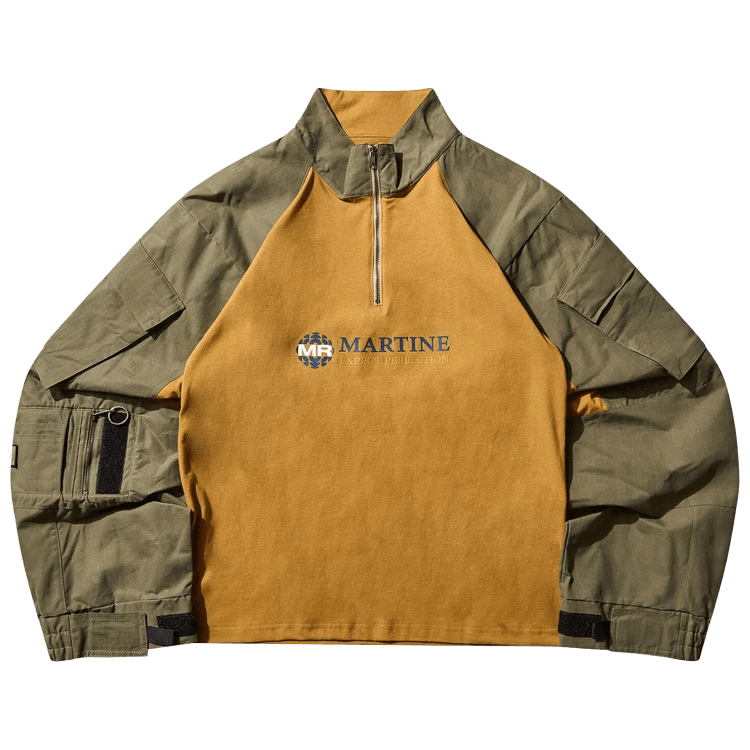 Martine Rose Shrunken Utility Sleeve Shirt "Yellow"